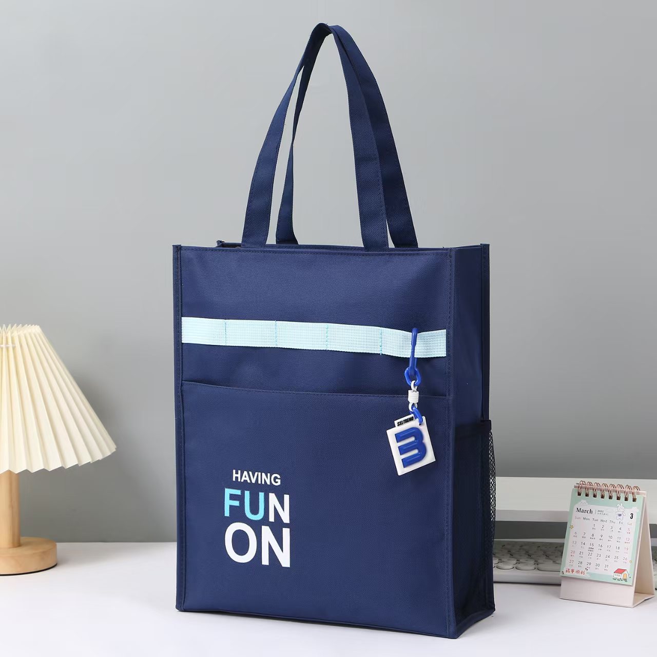 Tote bag before editing